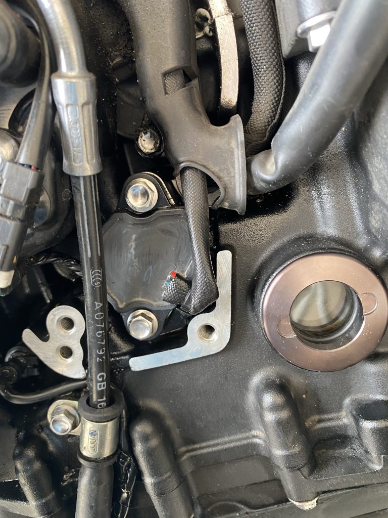 Street Twin Gear Position Sensor Oil Leak